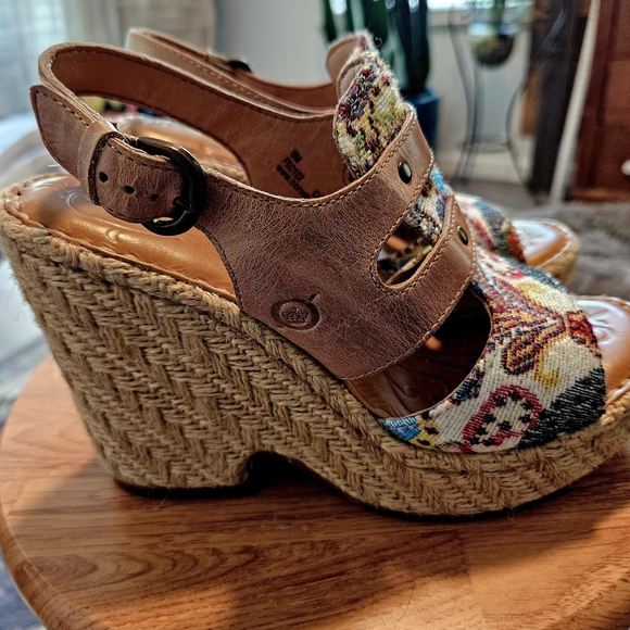 Born Multicolor Woven Wedges - Picture 8 of 8